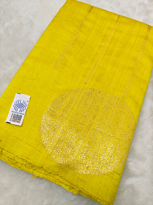 Pure handloom matka raw silk saree