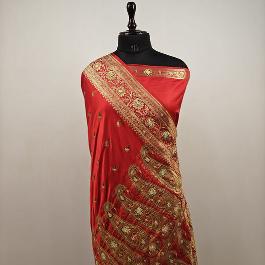 Classic Banarasi Silk Saree | Timeless Handwoven Elegance